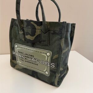 Marc Jacobs Green Camouflage Tote